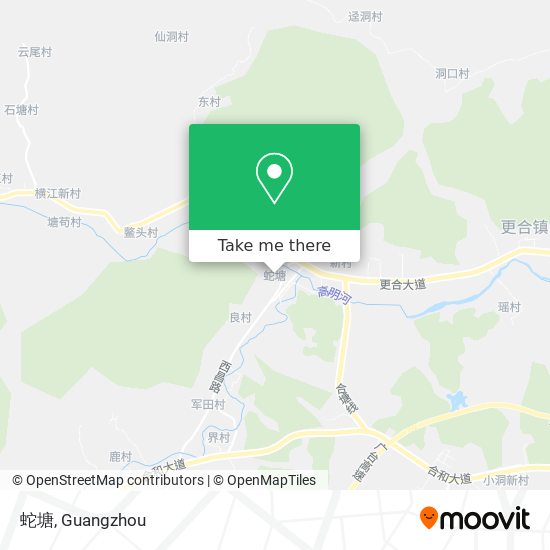 蛇塘 map
