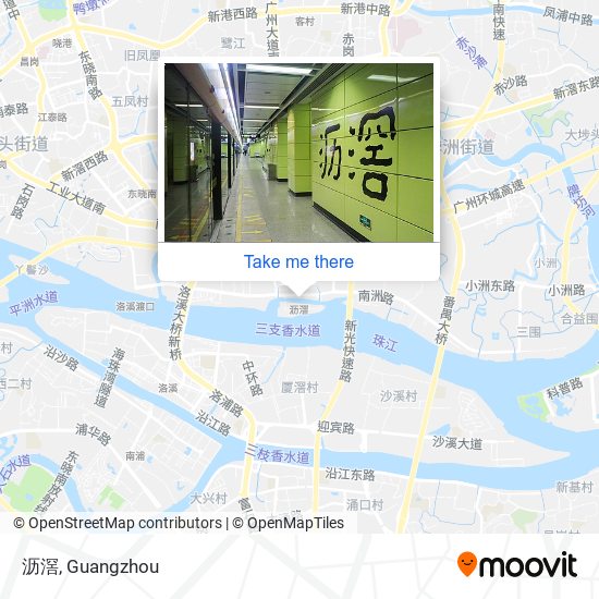 沥滘 map