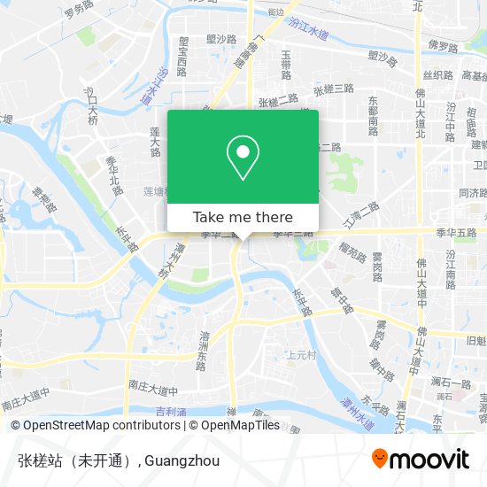 张槎站（未开通） map