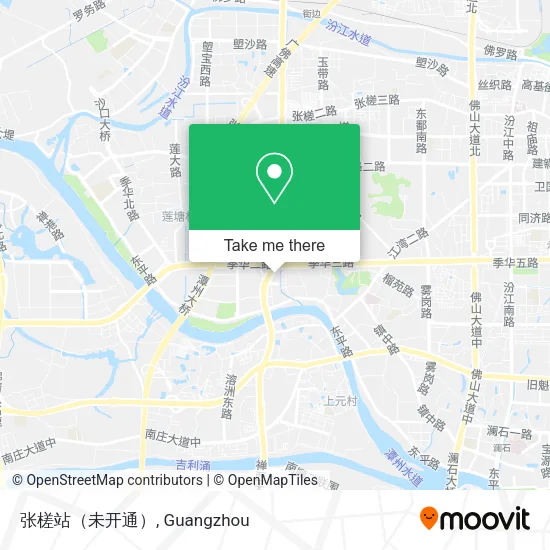 张槎站（未开通） map