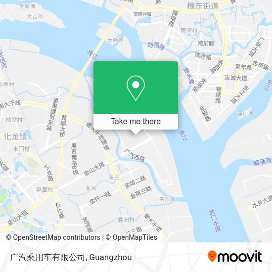 广汽乘用车有限公司 map