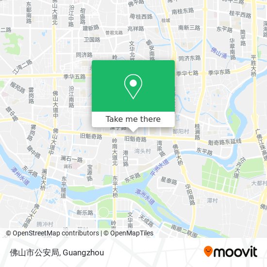 佛山市公安局 map