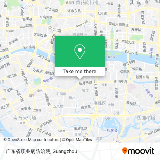广东省职业病防治院 map