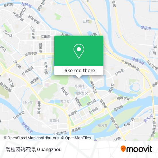 碧桂园钻石湾 map