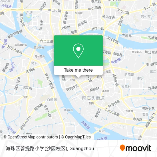 海珠区菩提路小学(沙园校区) map