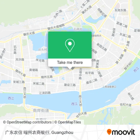 广东农信 端州农商银行 map