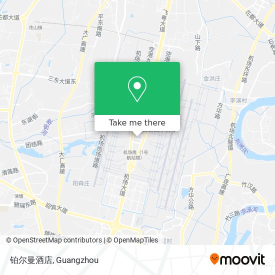 铂尔曼酒店 map