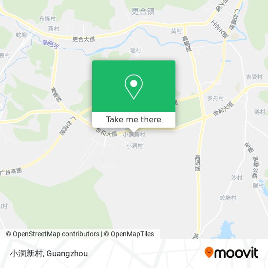 小洞新村 map