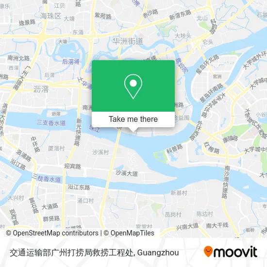 交通运输部广州打捞局救捞工程处 map
