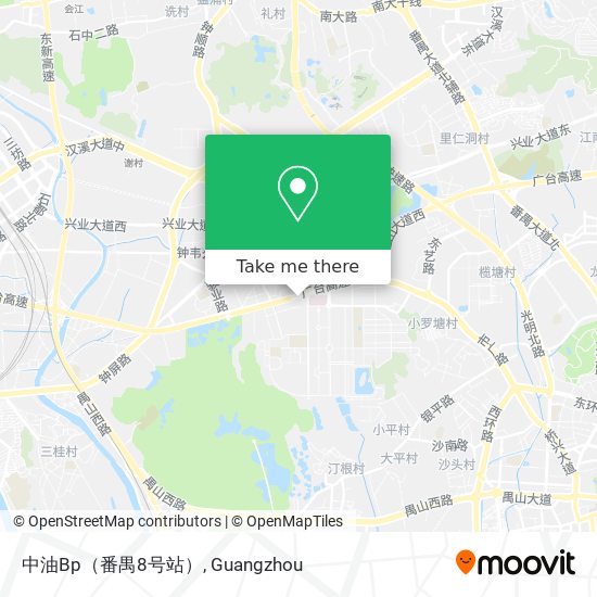 中油Bp（番禺8号站） map