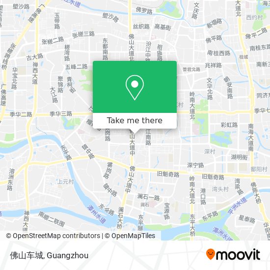 佛山车城 map