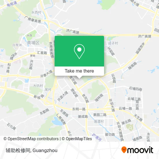 辅助检修间 map