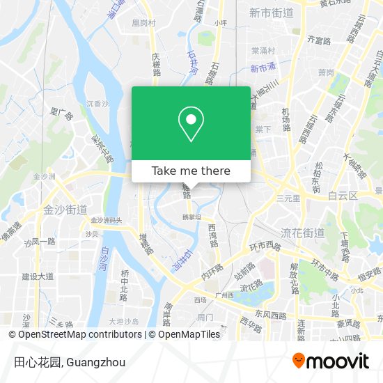 田心花园 map