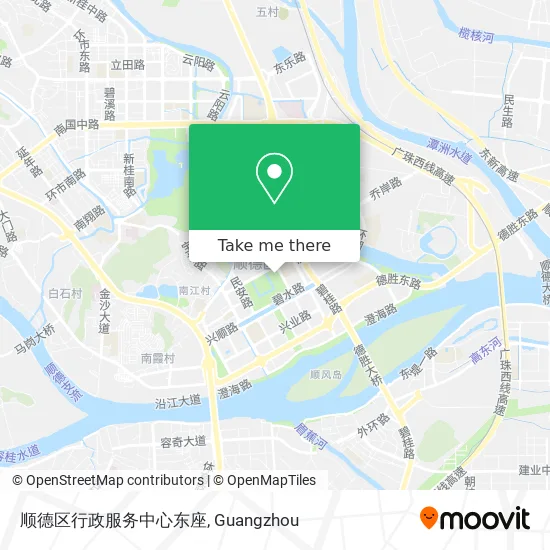 顺德区行政服务中心东座 map