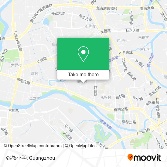 弼教小学 map