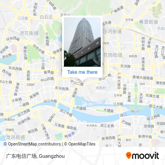 广东电信广场 map