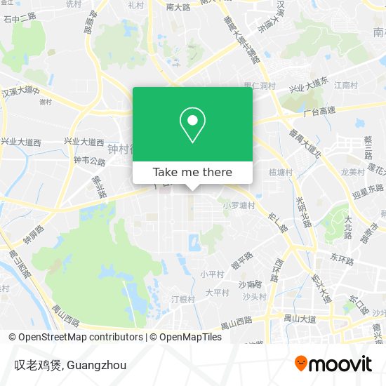 叹老鸡煲 map