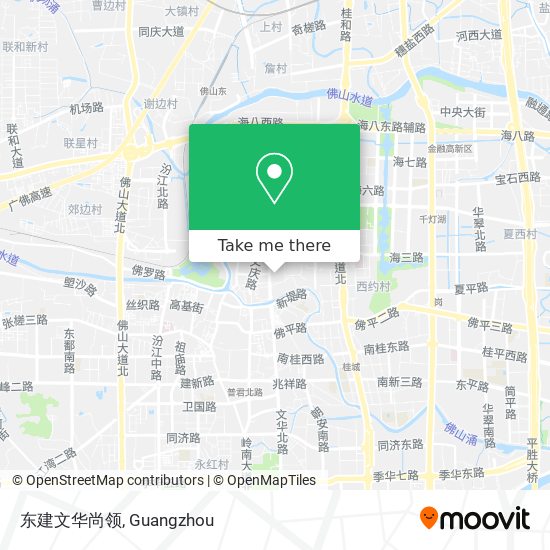 东建文华尚领 map