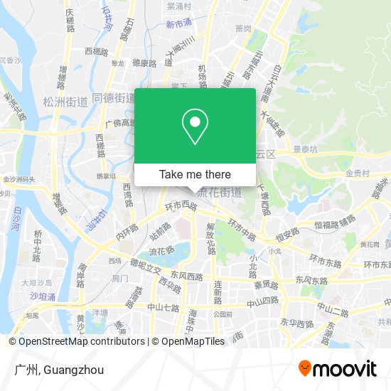 广州 map