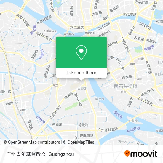 广州青年基督教会 map