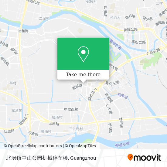 北滘镇中山公园机械停车楼 map