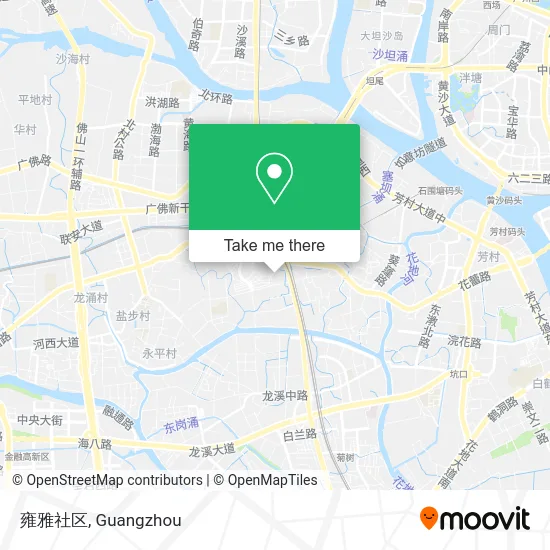 雍雅社区 map