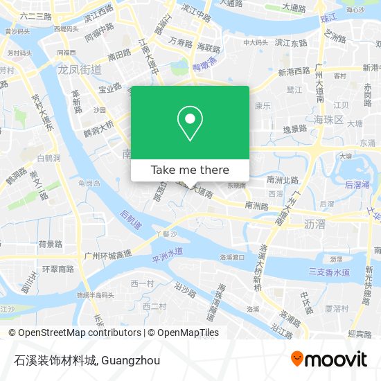 石溪装饰材料城 map