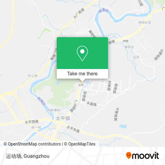 运动场 map