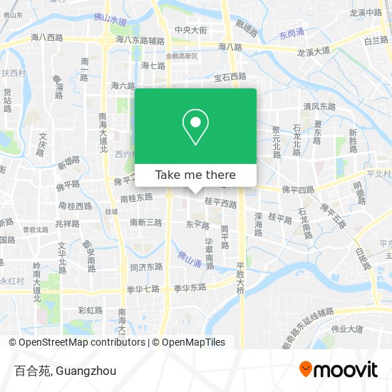 百合苑 map