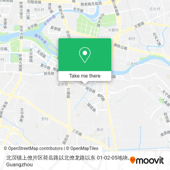 北滘镇上僚片区荷岳路以北僚龙路以东 01-02-05地块 map