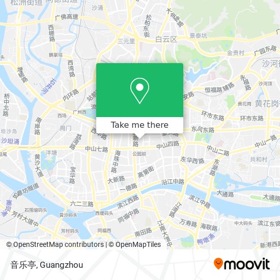 音乐亭 map