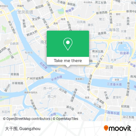 大干围 map