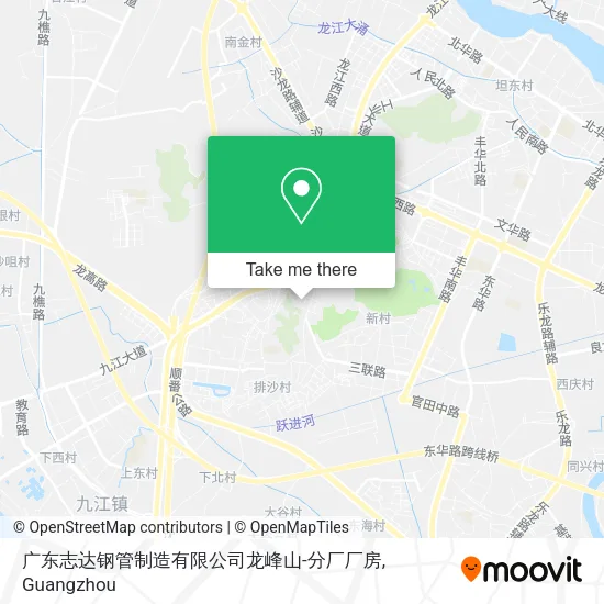 广东志达钢管制造有限公司龙峰山-分厂厂房 map