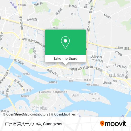 广州市第八十六中学 map