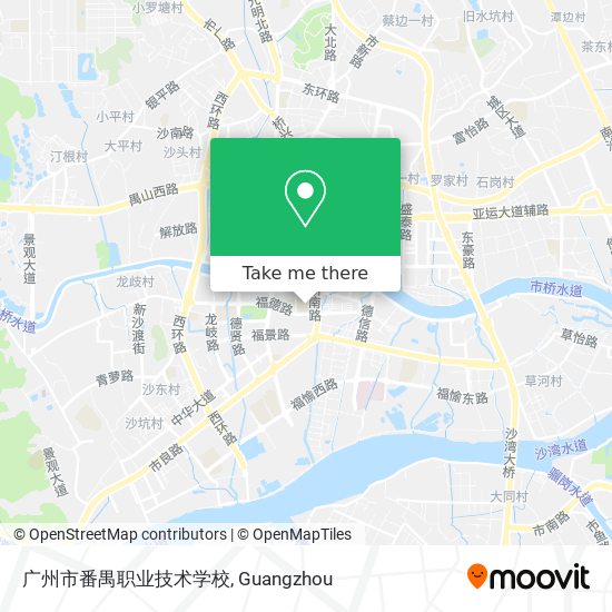 广州市番禺职业技术学校 map