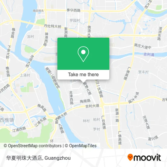 华夏明珠大酒店 map