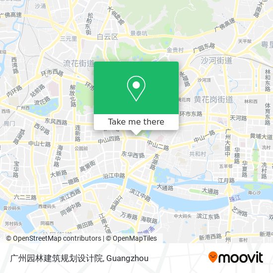 广州园林建筑规划设计院 map