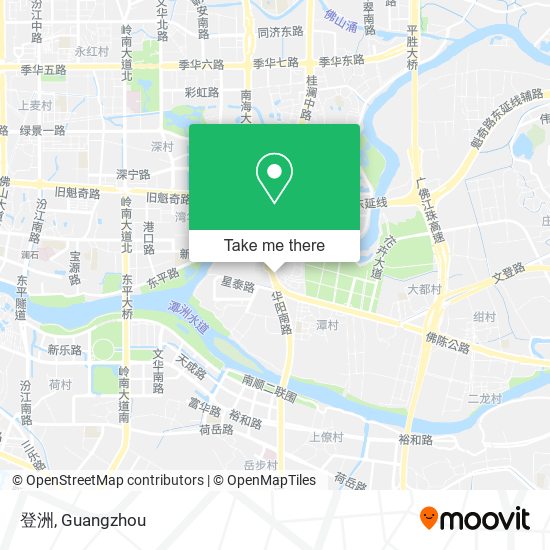 登洲 map