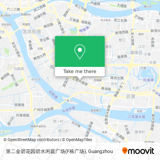 第二金碧花园碧水闲庭广场(F栋广场) map