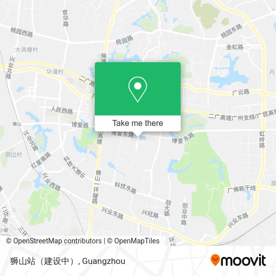 狮山站（建设中） map