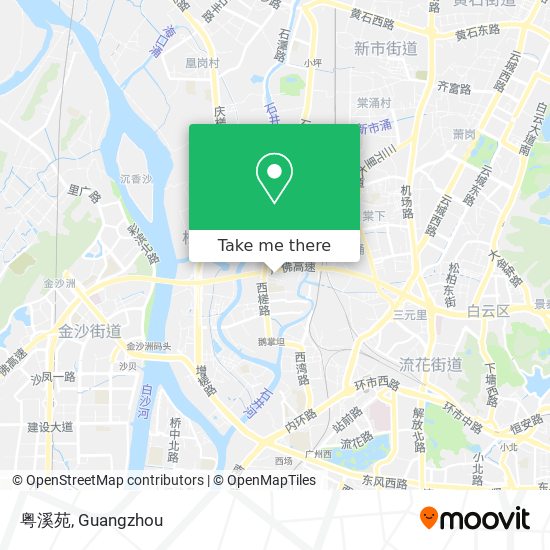 粤溪苑 map