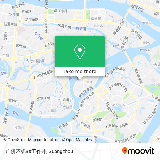 广佛环线9#工作井 map