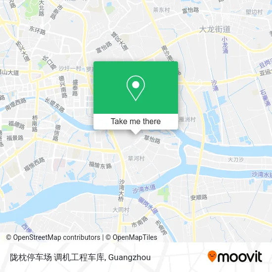 陇枕停车场 调机工程车库 map