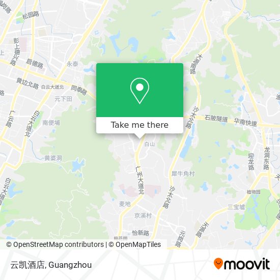 云凯酒店 map