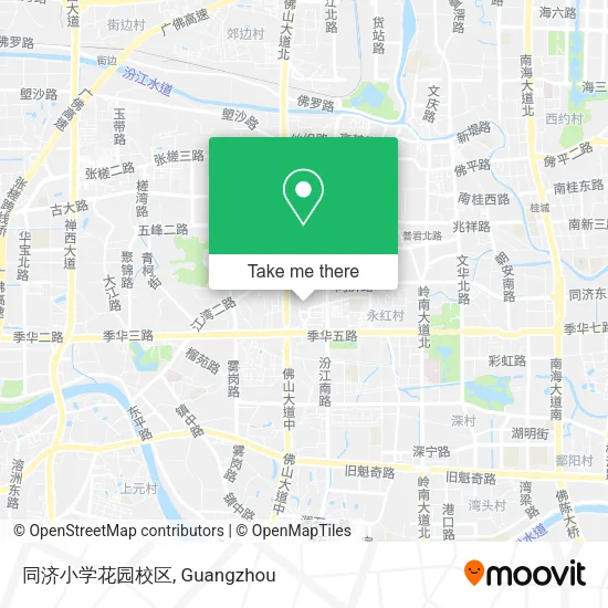 同济小学花园校区 map