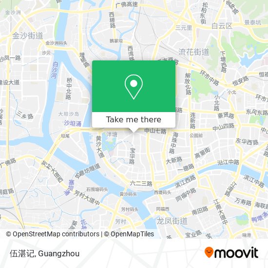 伍湛记 map