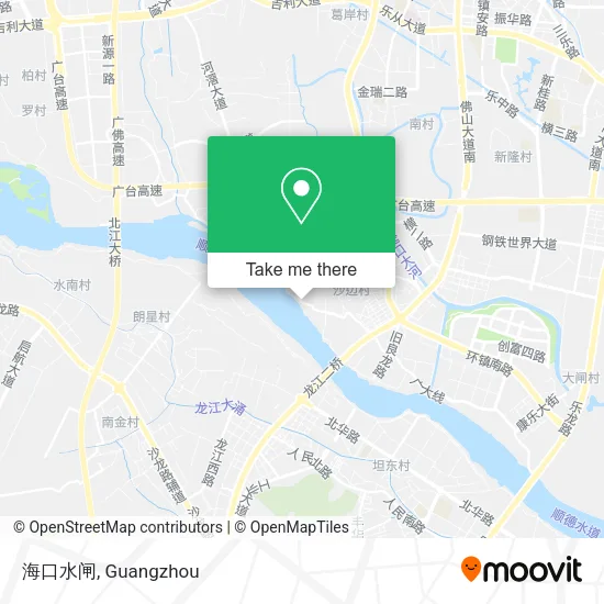 海口水闸 map