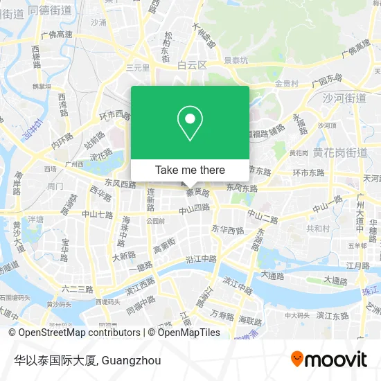 华以泰国际大厦 map