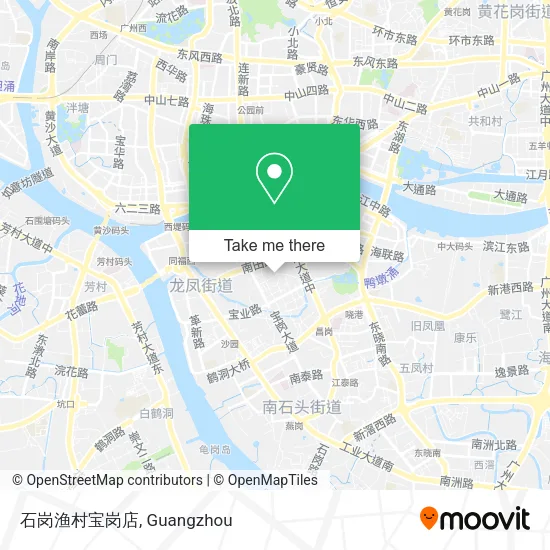 石岗渔村宝岗店 map