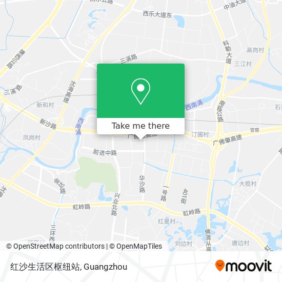 红沙生活区枢纽站 map